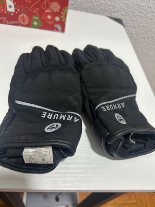Guantes Moto ARMURE Mujer Talla S Negro,