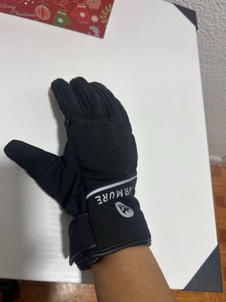 Guantes Moto ARMURE Mujer Talla S Negro,