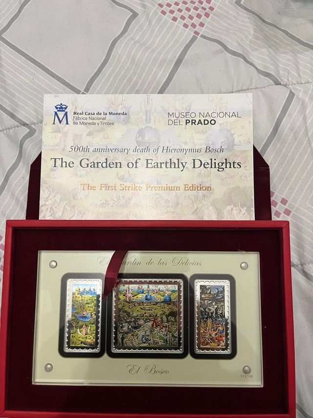 Monedas El Jardín de las Delicias Bosch
