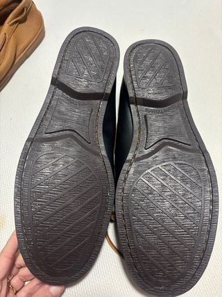 Mocasin Minnetonka Hombre Negro Cuero