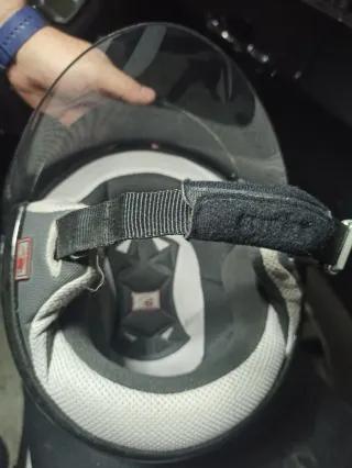 Casco Moto Jet Negro