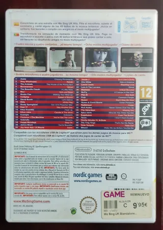 We Sing UK Hits para Nintendo Wii