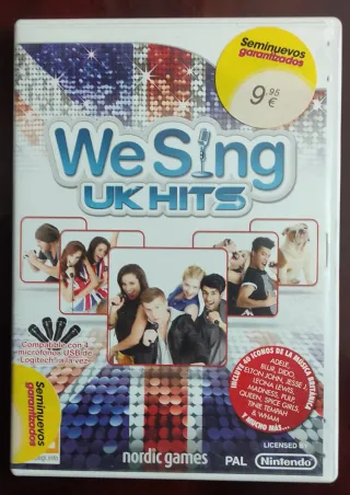 We Sing UK Hits para Nintendo Wii