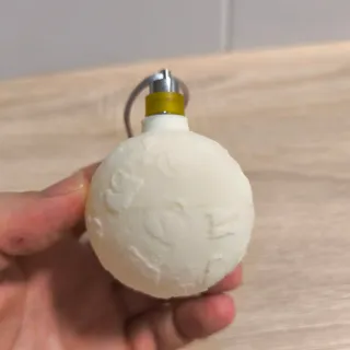 Bola Navidad Litofanía Terror Halloween