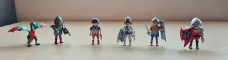 Figuras Playmobil: Dragón y Caballeros