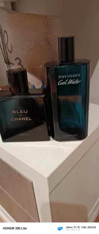 Botes vacíos Bleu de Chanel PARFUM 150y Davidoff