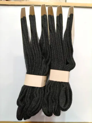 Meias homem PESAIL lã 40/46 (6 pares) Triple Black