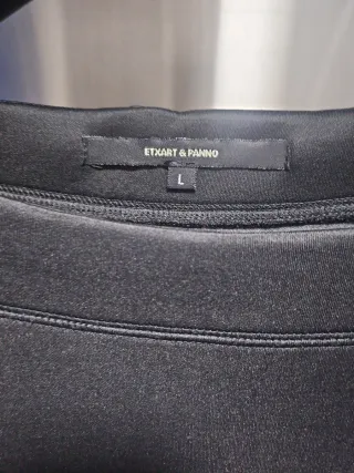 Sudadera nueva Etxat & Panno Negra Talla L Mujer