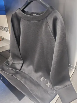 Sudadera nueva Etxat & Panno Negra Talla L Mujer