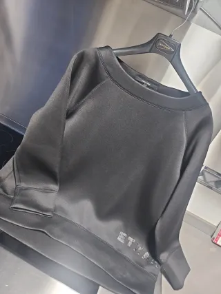 Sudadera nueva Etxat & Panno Negra Talla L Mujer