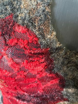 Vestido/Camiseta Gótico Encaje Floral XS/S