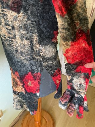 Vestido/Camiseta Gótico Encaje Floral XS/S