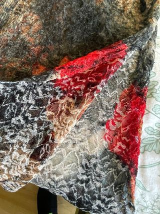 Vestido/Camiseta Gótico Encaje Floral XS/S