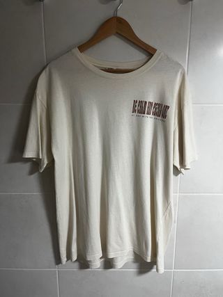 Camiseta Pull&Bear Beige