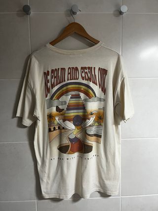 Camiseta Pull&Bear Beige