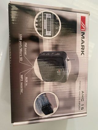 Amplificador Inalámbrico Portátil MARK AMC 15