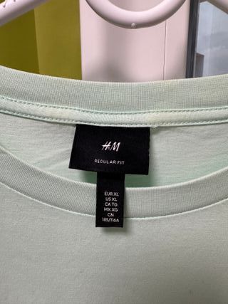 Camiseta H&M Turquesa