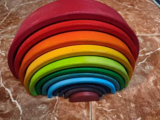 Arcoíris Waldorf de Madera