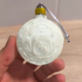 Bola Navidad Litofania Real Madrid