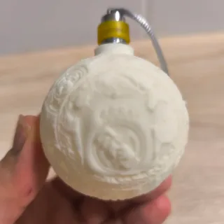 Bola Navidad Litofania Real Madrid