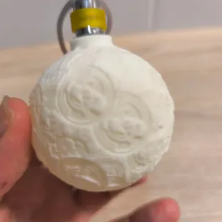 Bola Navidad Litofania Real Madrid