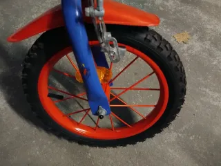 Bicicleta Spiderman 14 con ruedines