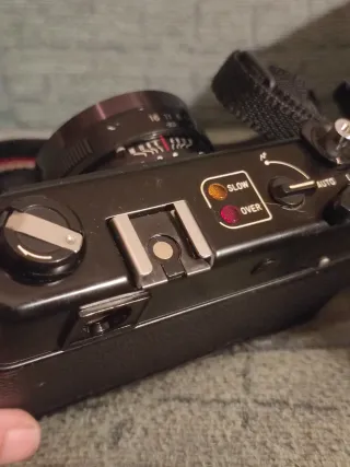 Yashica MG-1 Cámara Analógica Negra