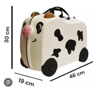 Maleta infantil cabina vaca