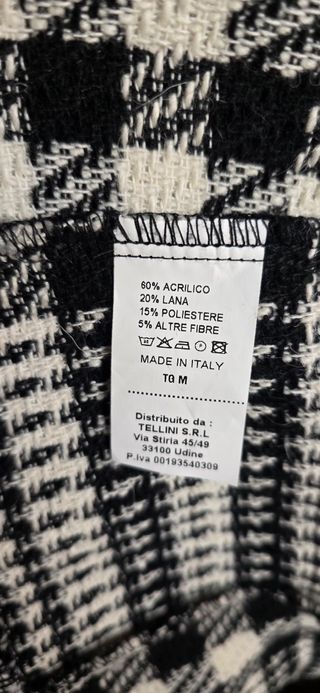 Giacca donna pied de poule