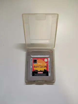 El Rey León - Disney Game Boy Cartucho