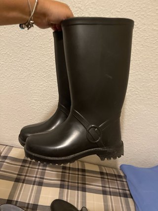 Lote botas, Hispanitas lluvia cuadros talla 36