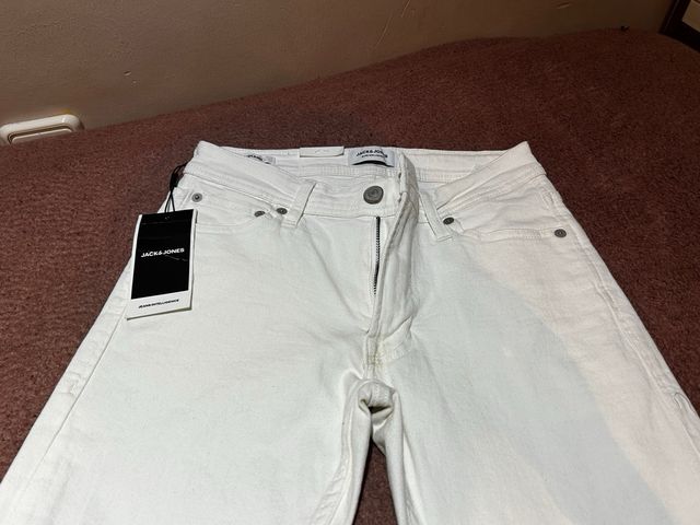 Pantalón Jack & Jones Slim Blanco Talla XS