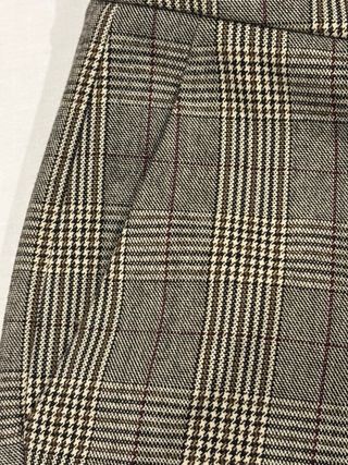 Pantalón Zara Cuadro Gales Talla M