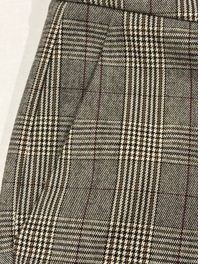 Pantalón Zara Cuadro Gales Talla M