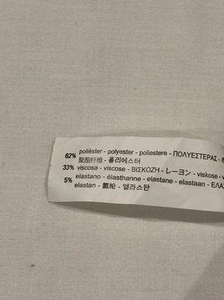 Pantalón Zara Cuadro Gales Talla M