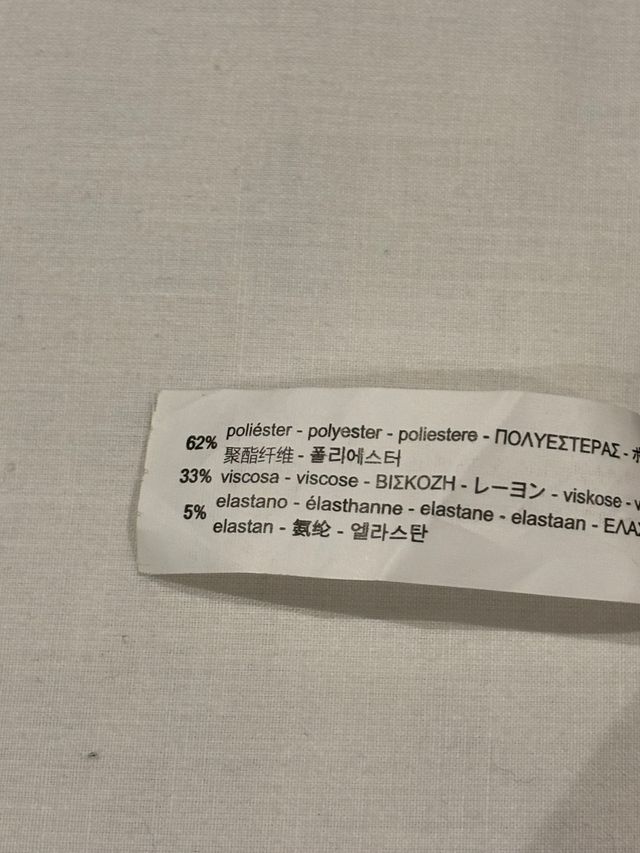 Pantalón Zara Cuadro Gales Talla M