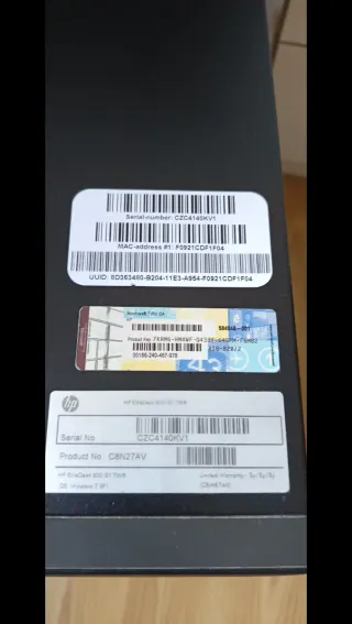 PC HP Intel Core i5 8GB RAM