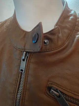 Giacca Ecopelle Marrone Donna