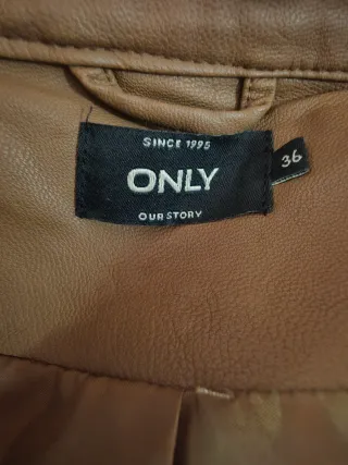 Giacca Ecopelle Marrone Donna