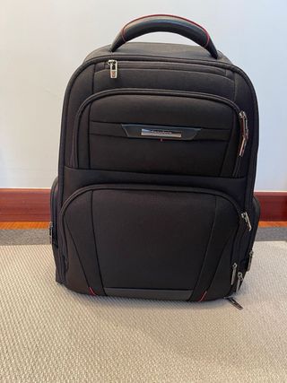 Mochila Samsonite Negra Nueva