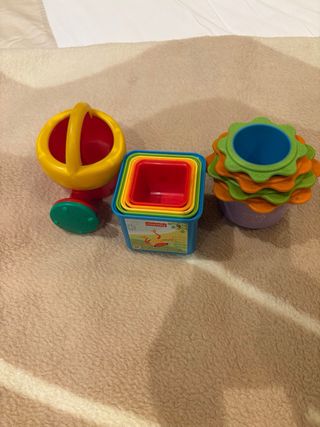 Set Juguetes Bebé Apilables y Encajables