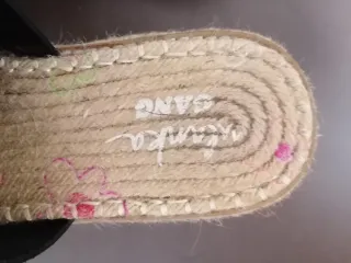 Sandalias de plataforma yute