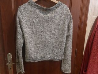 Chaqueta OLD RIDE gris y blanca Talla M