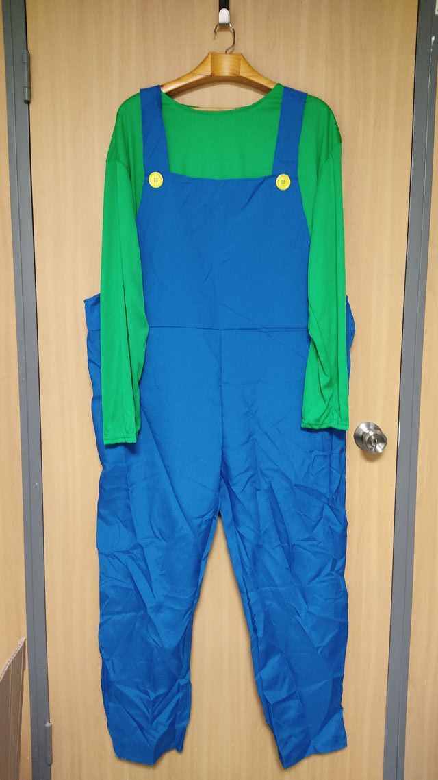 Disfraz Fontanero Verde Hombre - Talla XL