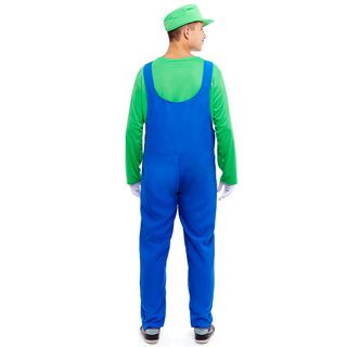 Disfraz Fontanero Verde Hombre - Talla XL