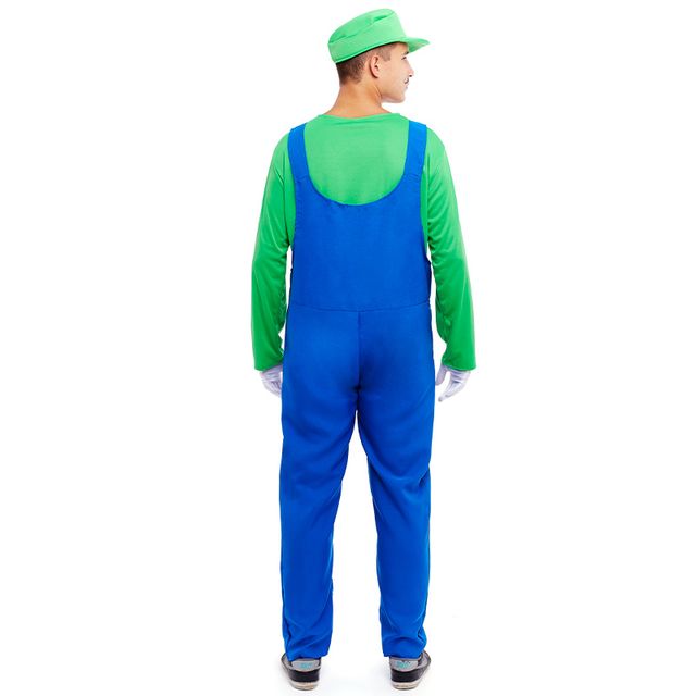 Disfraz Fontanero Verde Hombre - Talla XL