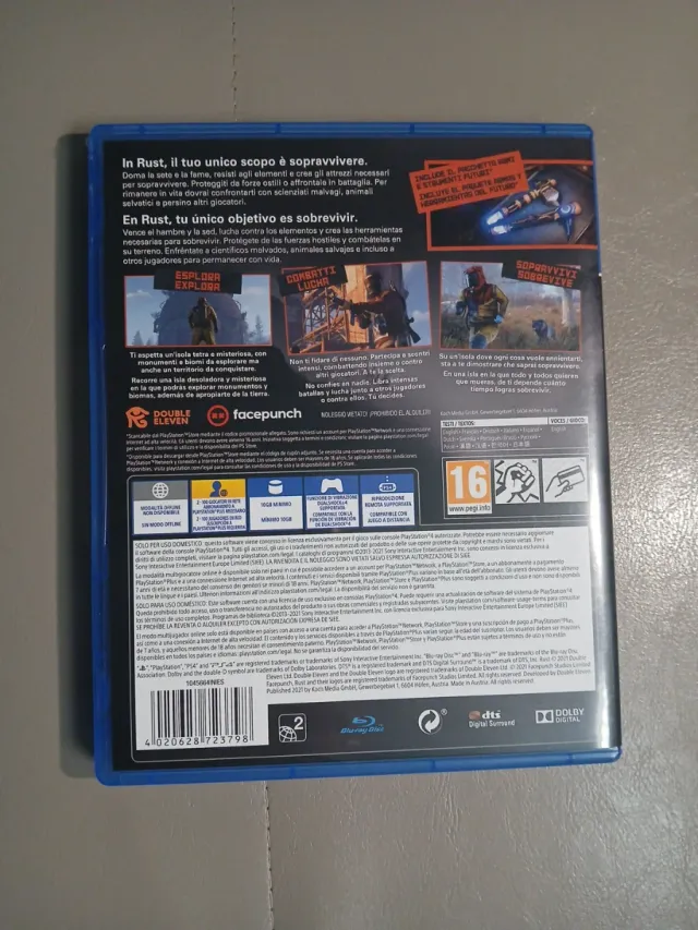 Rust Console Edition PS4 Day One