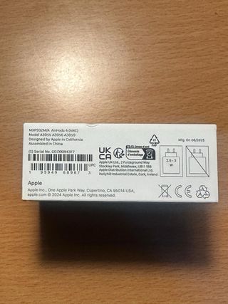 AirPods 4 Cancelación Ruido comprados ayer.