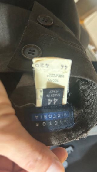 Gonna vintage longuette in lana vergine