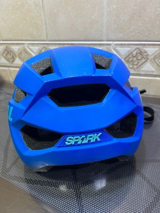 Casco Bell niño azul